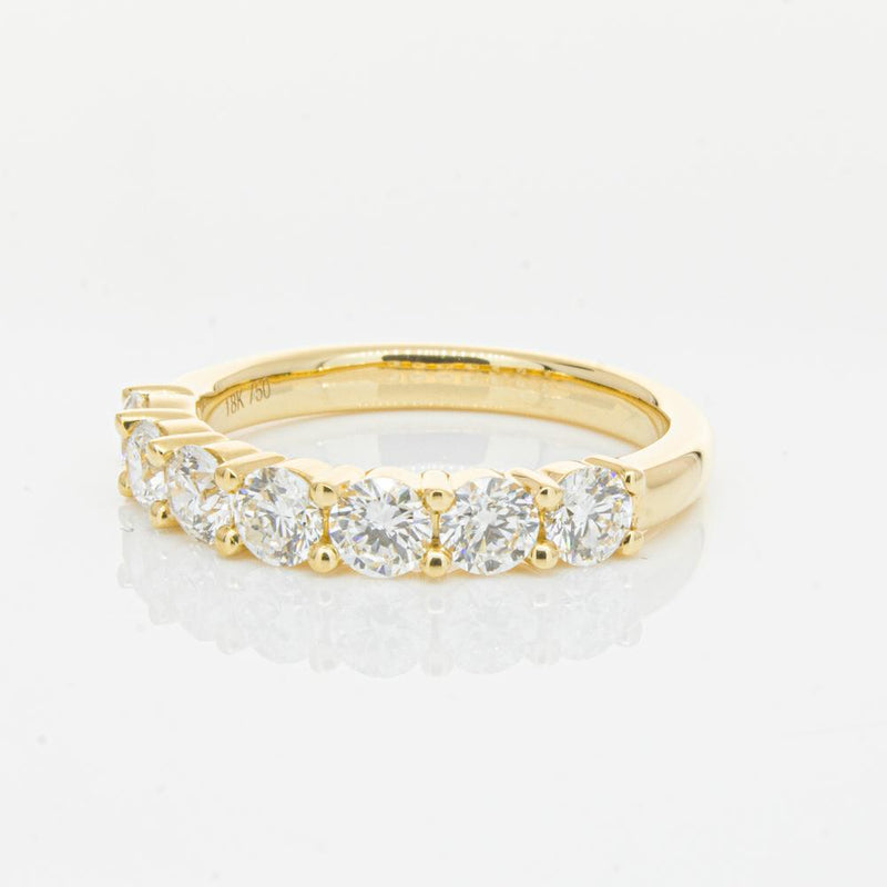 18ct Yellow Gold 1.33ct Diamond Panorama Ring-Ring-Walker & Hall