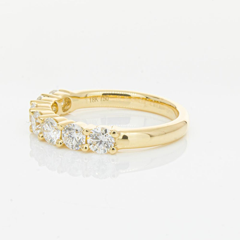 18ct Yellow Gold 1.30ct Diamond Panorama Ring-Ring-Walker & Hall
