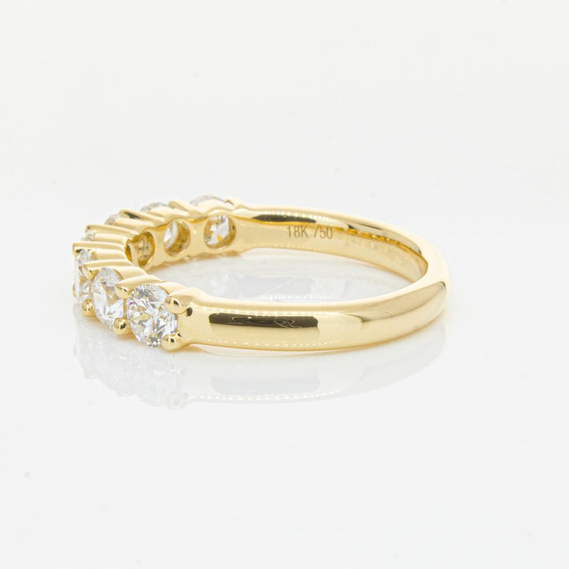 18ct Yellow Gold 1.30ct Diamond Panorama Ring-Ring-Walker & Hall