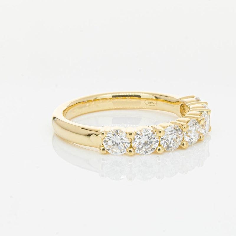 18ct Yellow Gold 1.30ct Diamond Panorama Ring-Ring-Walker & Hall