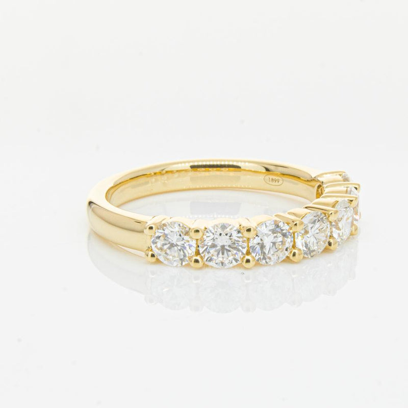 18ct Yellow Gold 1.30ct Diamond Panorama Ring-Ring-Walker & Hall
