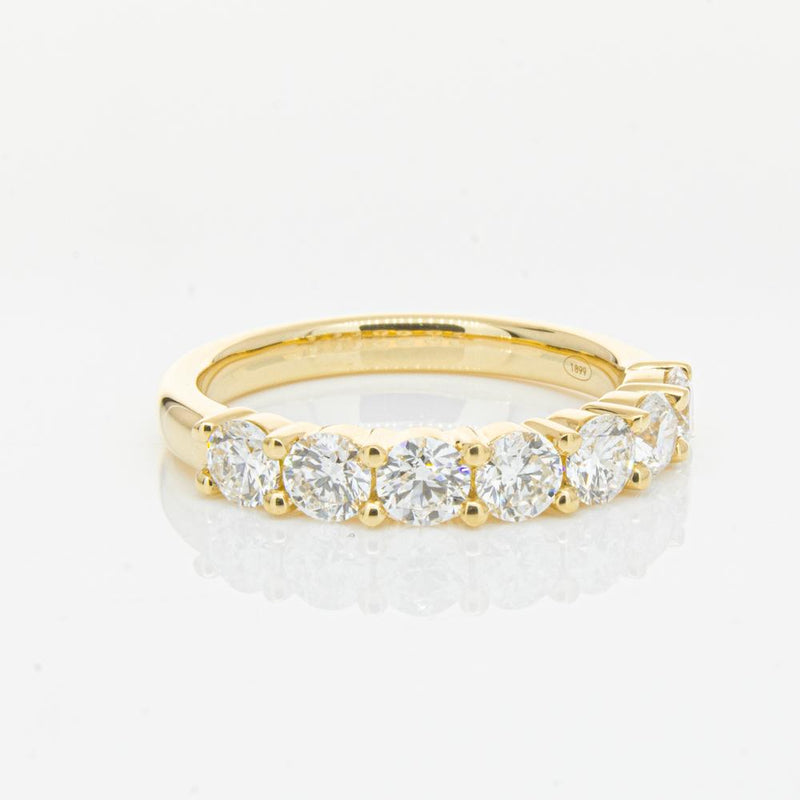 18ct Yellow Gold 1.30ct Diamond Panorama Ring-Ring-Walker & Hall