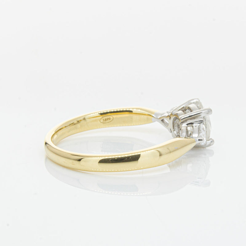 18ct Yellow Gold .70ct Diamond Elysian Ring-Ring-Walker & Hall