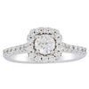 18ct White Gold .50ct Diamond Manhattan Ring-Ring-Walker & Hall
