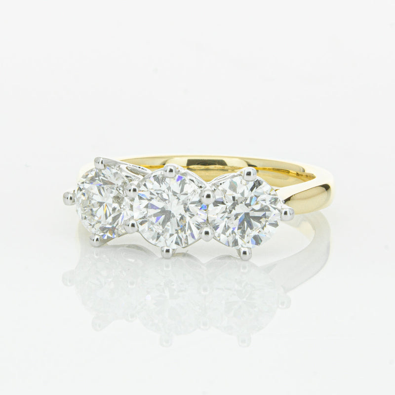 18ct Yellow Gold 2.11ct Diamond Coronado Ring-Ring-Walker & Hall
