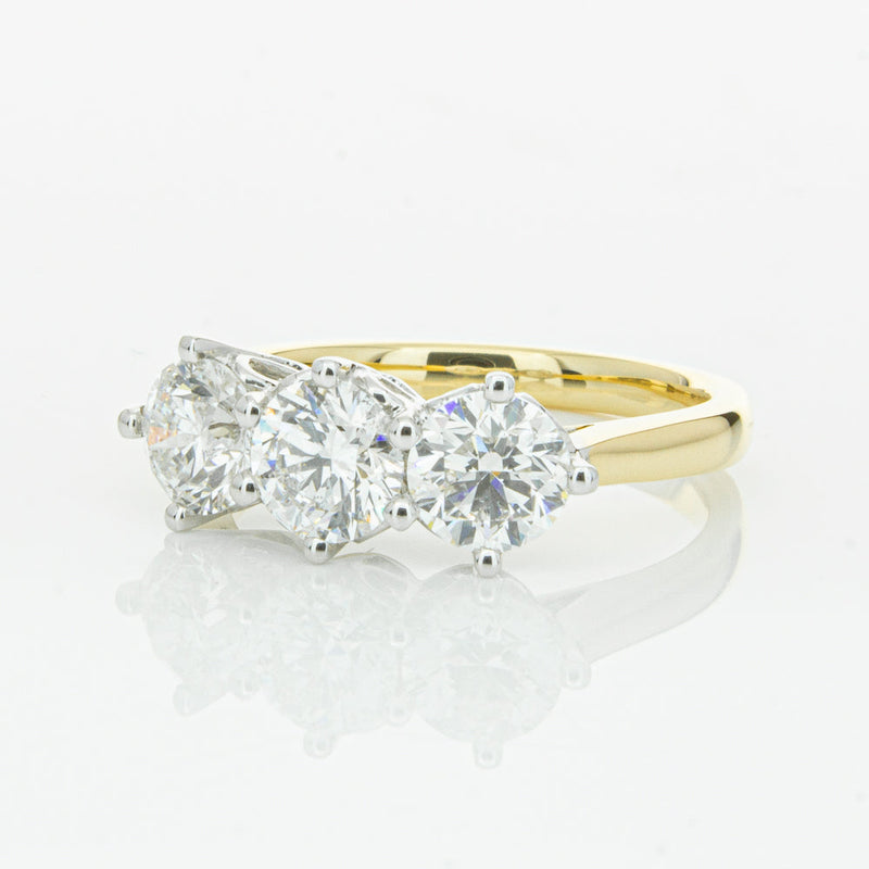 18ct Yellow Gold 2.11ct Diamond Coronado Ring-Ring-Walker & Hall