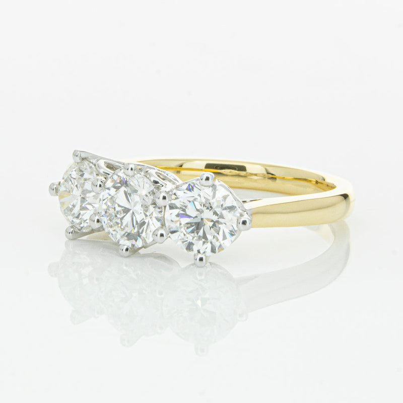 18ct Yellow Gold 2.11ct Diamond Coronado Ring-Ring-Walker & Hall