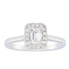 18ct White Gold .52ct Diamond Melody Ring - Ring - Walker & Hall