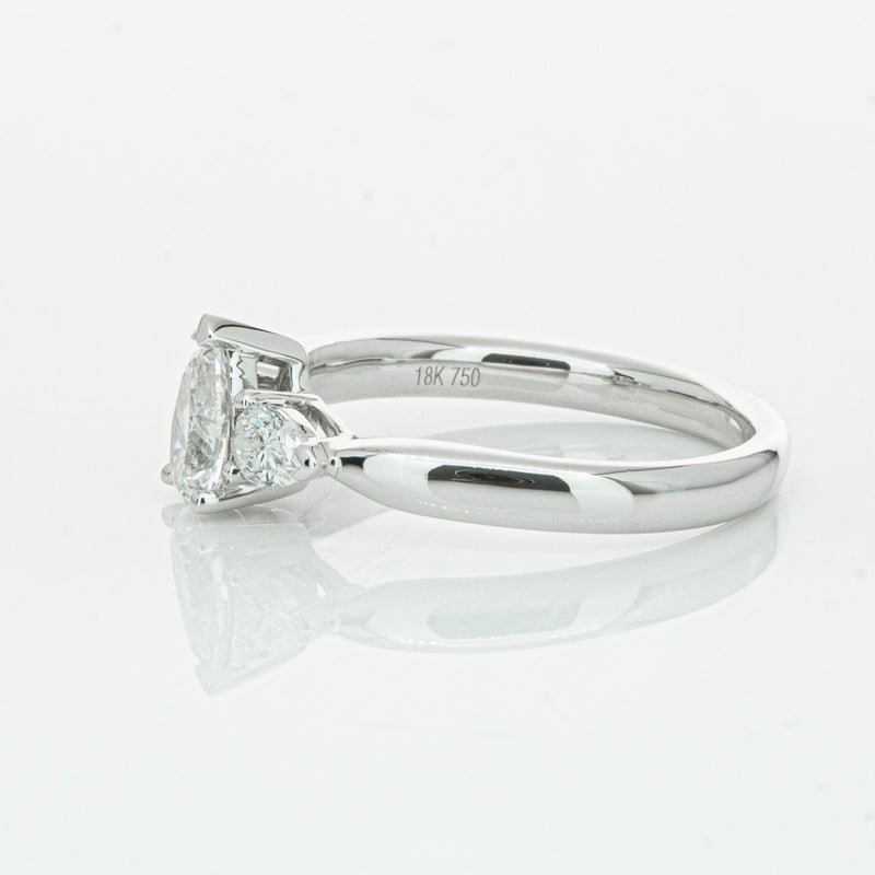 18ct White Gold .52ct Pear Cut Diamond Ayla Ring-Ring-Walker & Hall