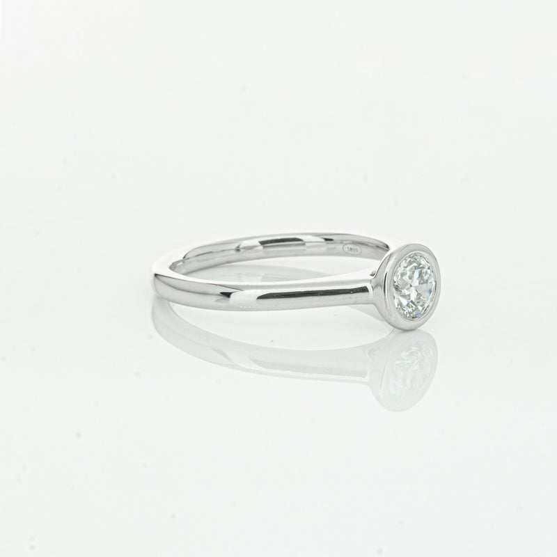 18ct White Gold .50ct Diamond Natalia Ring-Ring-Walker & Hall