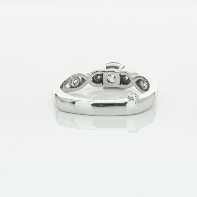Deja Vu 9ct White Gold .50ct Diamond Ring-Ring-Walker & Hall