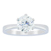 18ct White Gold 1.50ct Diamond Nova Ring-Ring-Walker & Hall