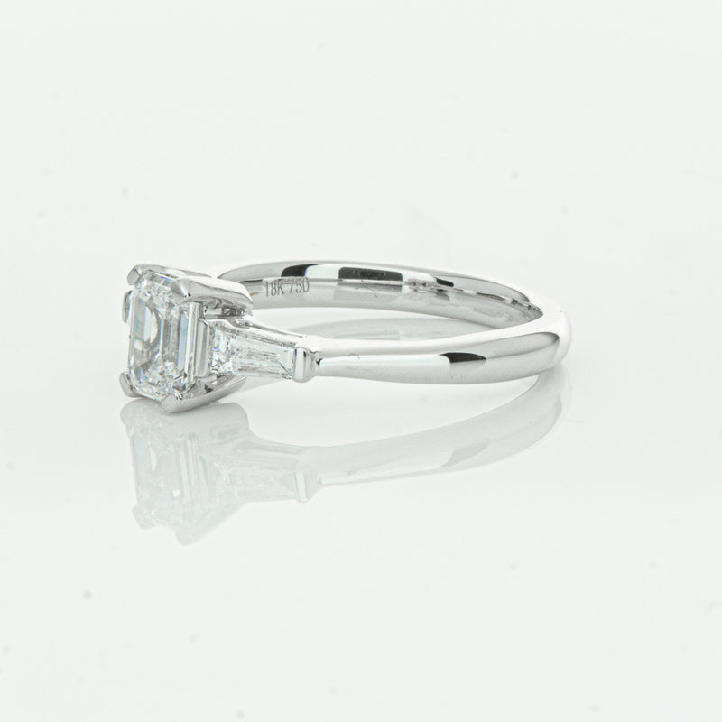 18ct White Gold .80ct Diamond Ring-Ring-Walker & Hall