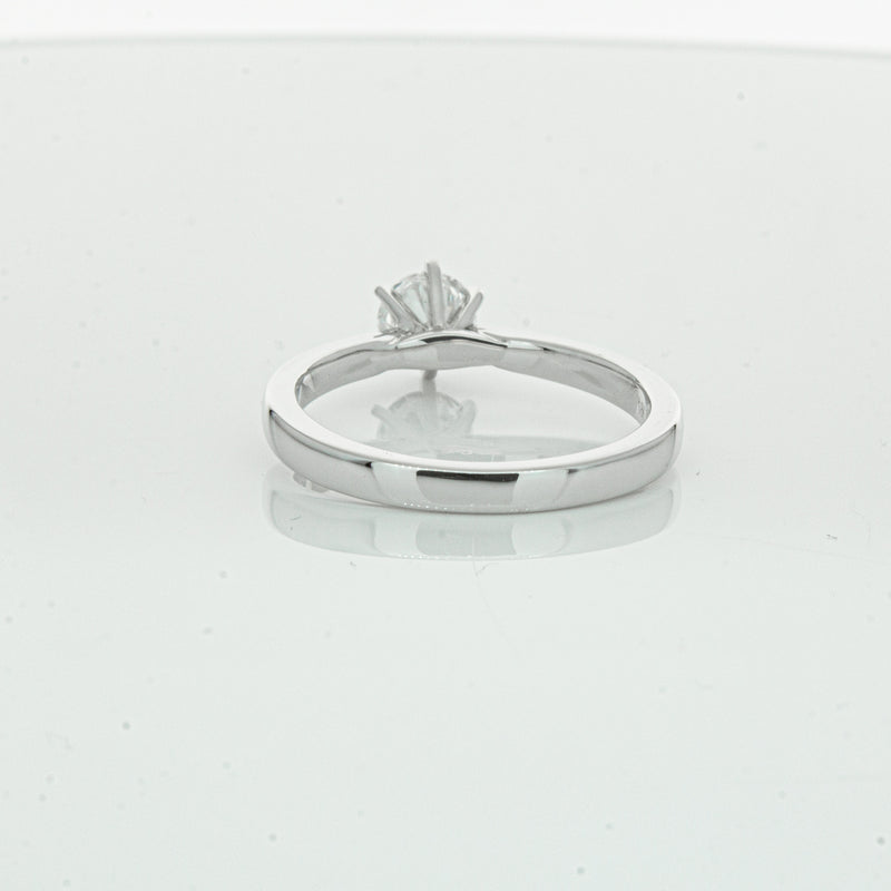 18ct White Gold .56ct Diamond Capri Ring-Ring-Walker & Hall