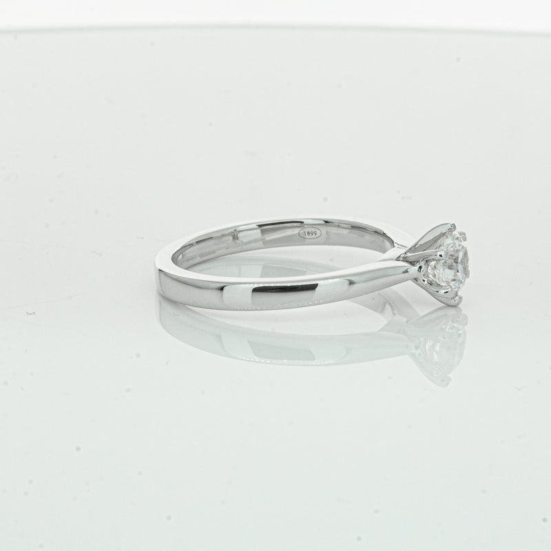 18ct White Gold .56ct Diamond Capri Ring-Ring-Walker & Hall