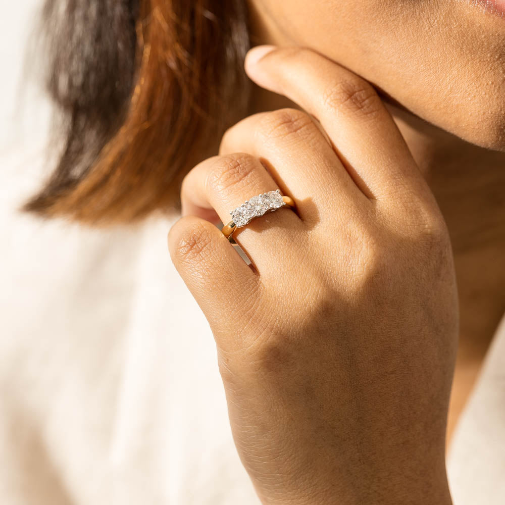 Trinity wedding rings sales