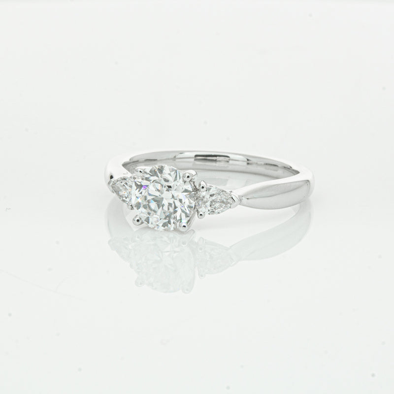 18ct White Gold 1.00ct Diamond Ayla Ring-Ring-Walker & Hall