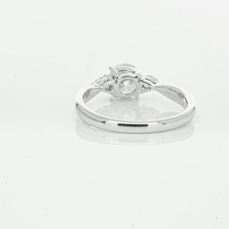 18ct White Gold 1.00ct Diamond Ayla Ring-Ring-Walker & Hall