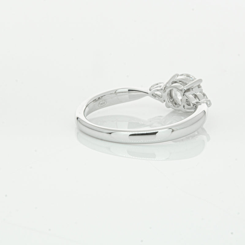 18ct White Gold 1.00ct Diamond Ayla Ring-Ring-Walker & Hall