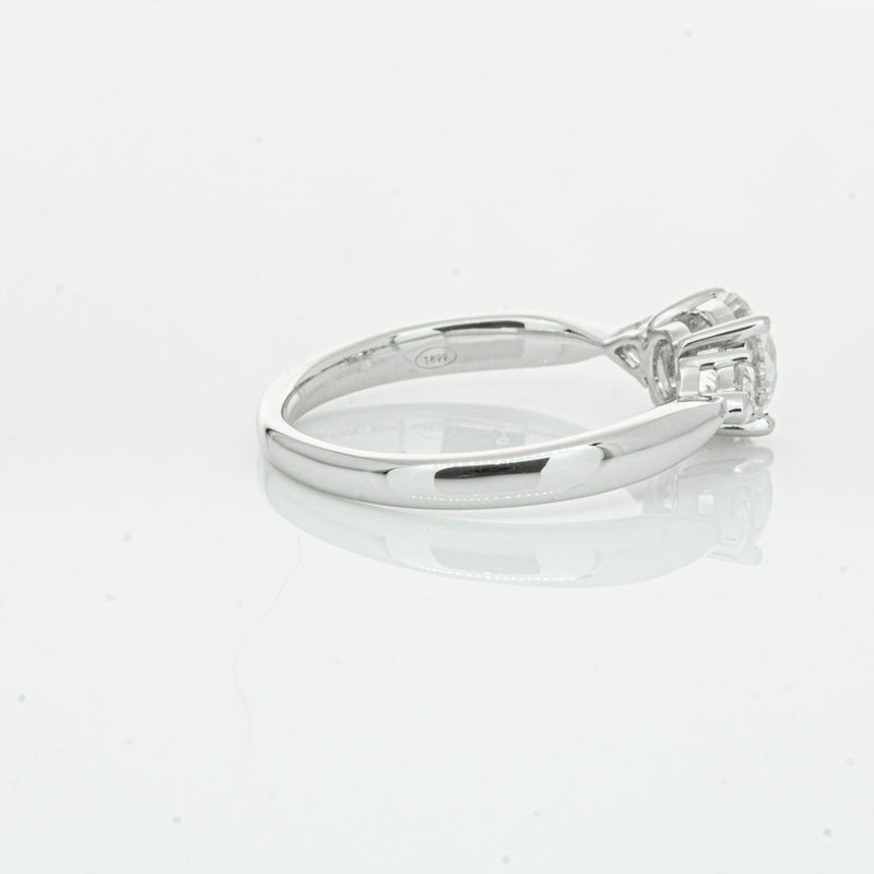 18ct White Gold 1.00ct Diamond Ayla Ring-Ring-Walker & Hall