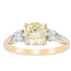 18ct Yellow Gold 1.50ct Yellow Diamond Ayla Ring - Ring - Walker & Hall