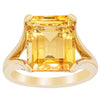 14ct Yellow Gold Citrine Verona Ring - Ring - Walker & Hall