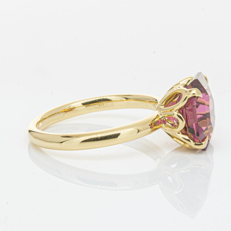 18ct Yellow Gold Pink Tourmaline Octavia Ring-Ring-Walker & Hall