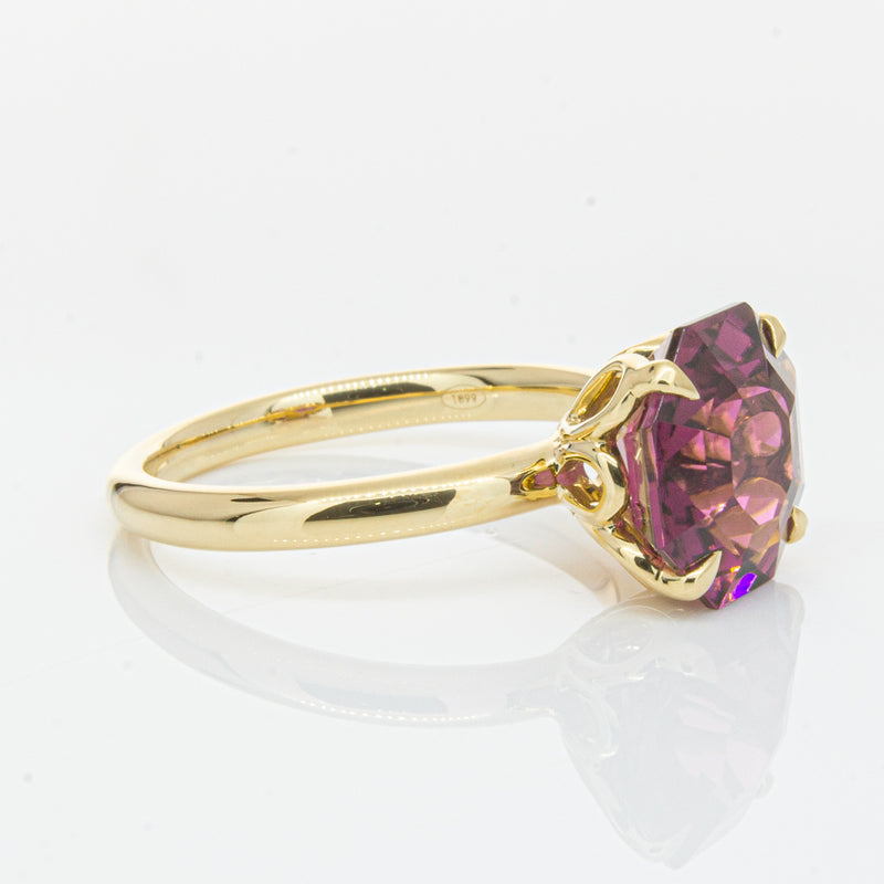 18ct Yellow Gold Pink Tourmaline Octavia Ring-Ring-Walker & Hall