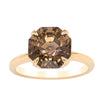 18ct Yellow Gold Smoky Quartz Octavia Ring-Ring-Walker & Hall