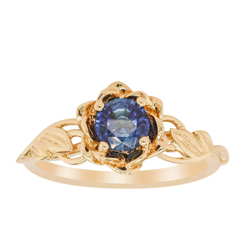 18ct Yellow Gold .62ct Sapphire Ring - Ring - Walker & Hall