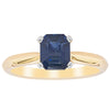 18ct Yellow Gold 1.45ct Sapphire Venetian Ring - Ring - Walker & Hall