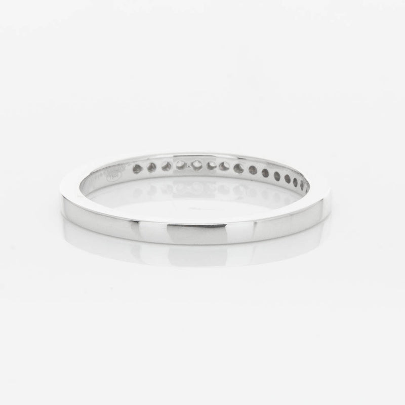 18ct White Gold .12ct Diamond Aurora Band-Ring-Walker & Hall