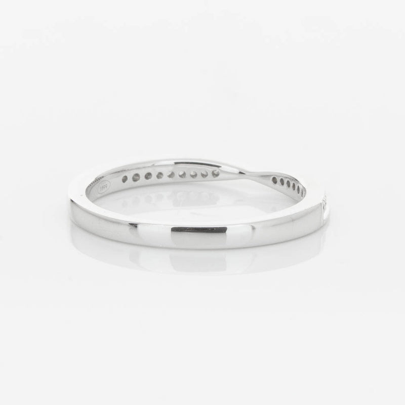 18ct White Gold .09ct Diamond Zenith Band-Ring-Walker & Hall