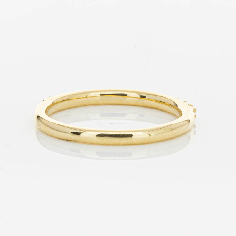18ct Yellow Gold .20ct Diamond Manhattan Band-Ring-Walker & Hall