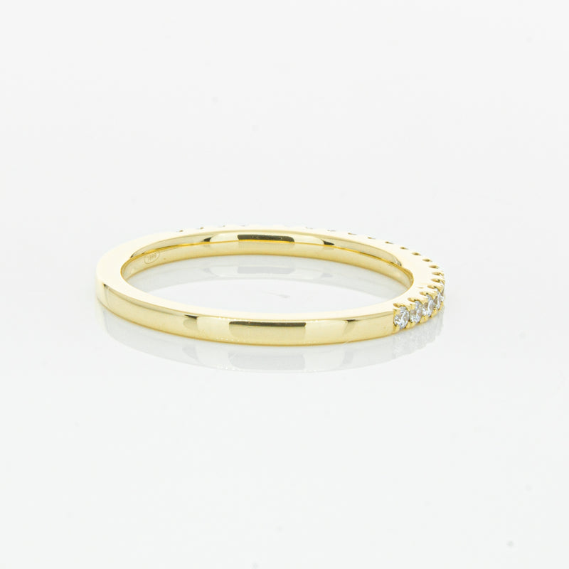 18ct Yellow Gold Diamond Millie Band-Ring-Walker & Hall