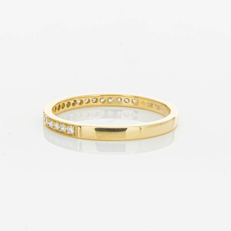 18ct Yellow Gold .16ct Diamond Galaxis Band-Ring-Walker & Hall