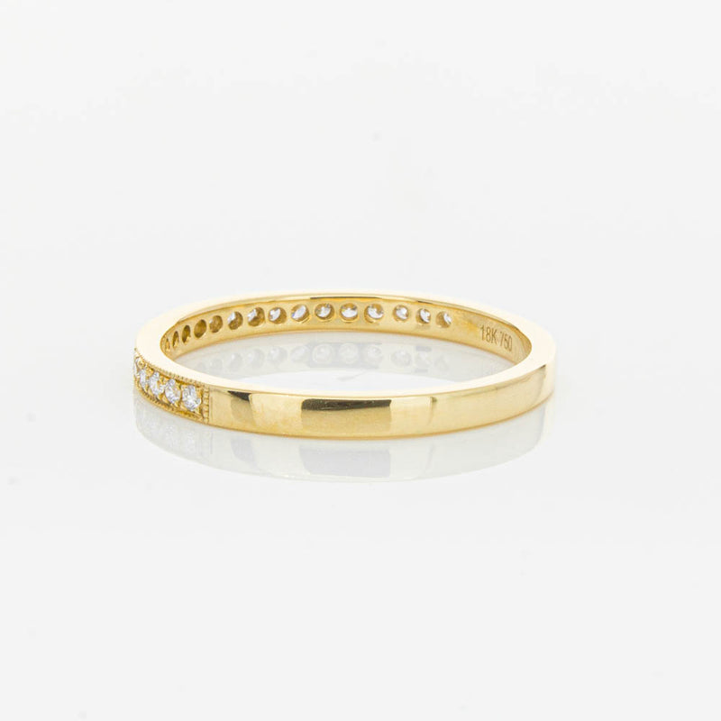 18ct Yellow Gold .16ct Diamond Galaxis Band-Ring-Walker & Hall