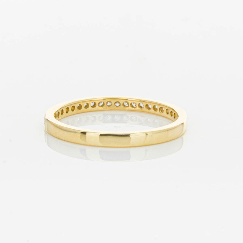 18ct Yellow Gold .16ct Diamond Galaxis Band-Ring-Walker & Hall