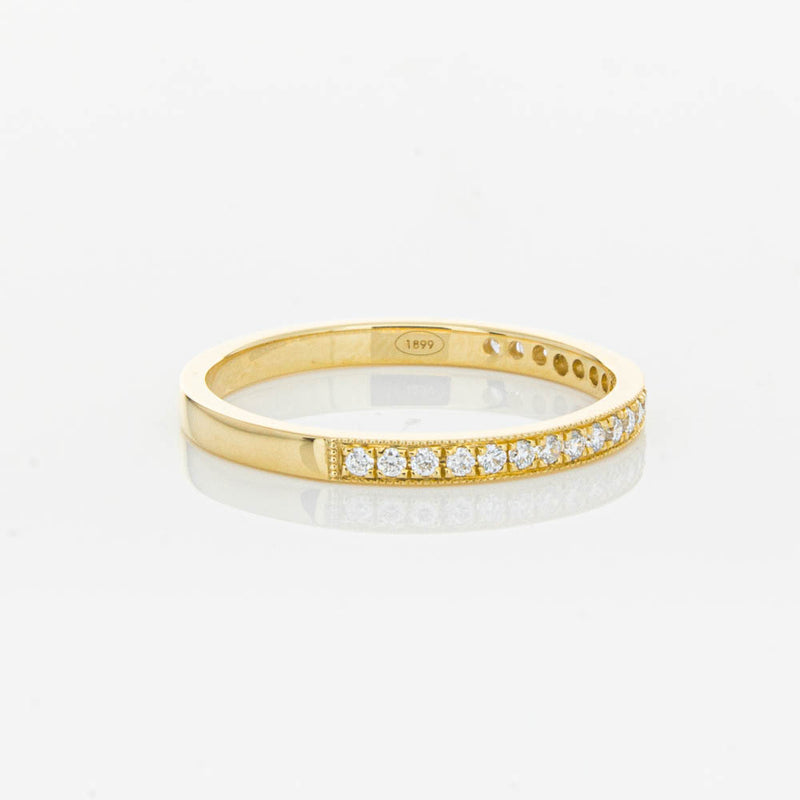 18ct Yellow Gold .16ct Diamond Galaxis Band-Ring-Walker & Hall