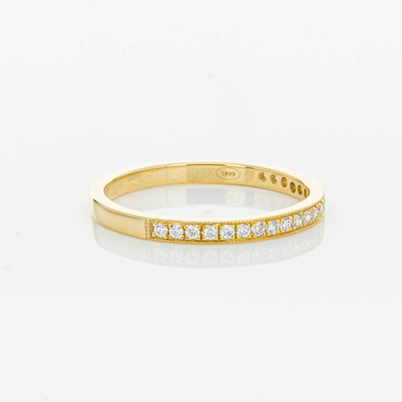18ct Yellow Gold .16ct Diamond Galaxis Band-Ring-Walker & Hall