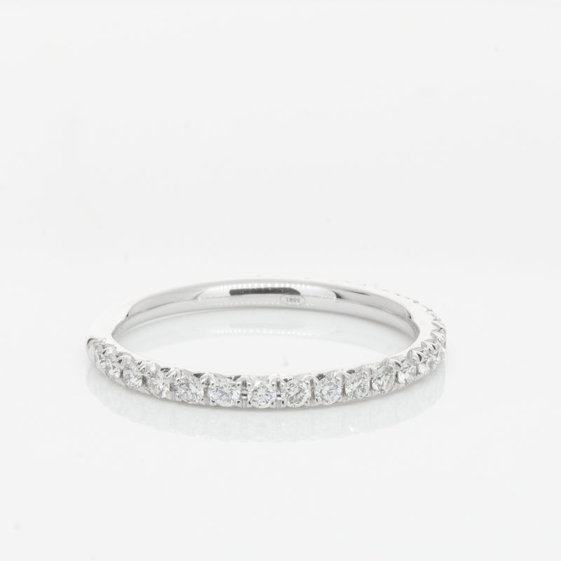 18ct White Gold .34ct Diamond Comet Band-Ring-Walker & Hall