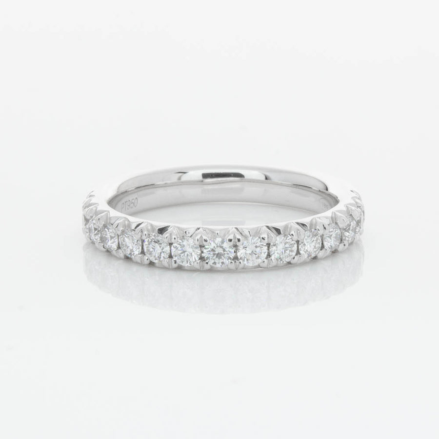 Platinum .50ct Diamond Meridien Band - Ring - Walker & Hall