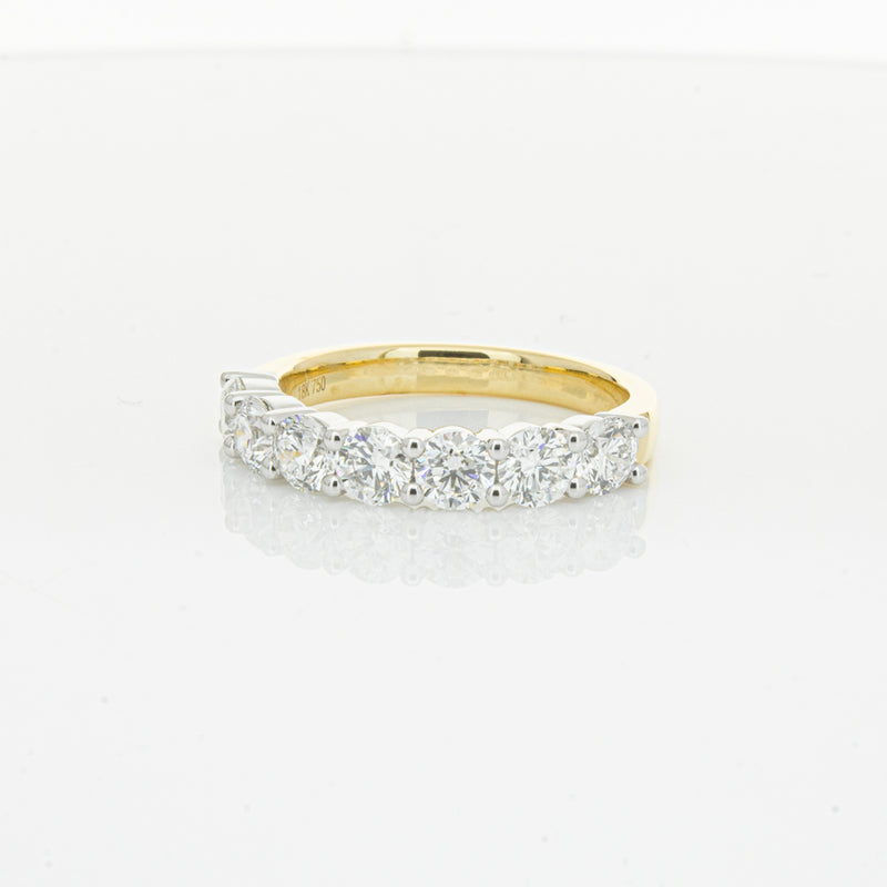 18ct Yellow Gold 1.50ct Diamond Panorama Ring-Ring-Walker & Hall