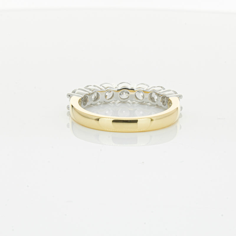 18ct Yellow Gold 1.50ct Diamond Panorama Ring-Ring-Walker & Hall