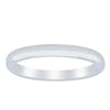 Platinum 2.5mm Nova Band-Ring-Walker & Hall
