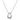 18ct White Gold .38ct Diamond Pendant - Walker & Hall