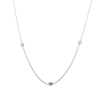 18ct White Gold .57ct Diamond Chakra Necklace - Walker & Hall