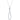 18ct White Gold .32ct Diamond Drop Pendant - Necklace - Walker & Hall