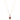 18ct Yellow Gold 1.24ct Ruby & Diamond Necklace - Walker & Hall