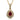 18ct Yellow Gold 1.24ct Ruby & Diamond Necklace - Walker & Hall